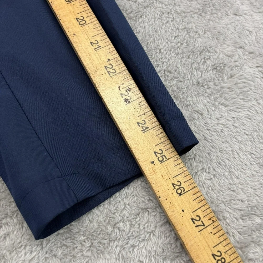 NWT Sene‎ Blazer Jacket Mens 46 Blue FlexTech Single Breasted Business Formal